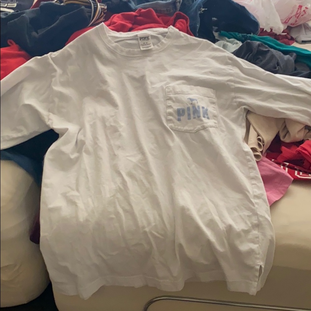 brand pink shirt , never really worn